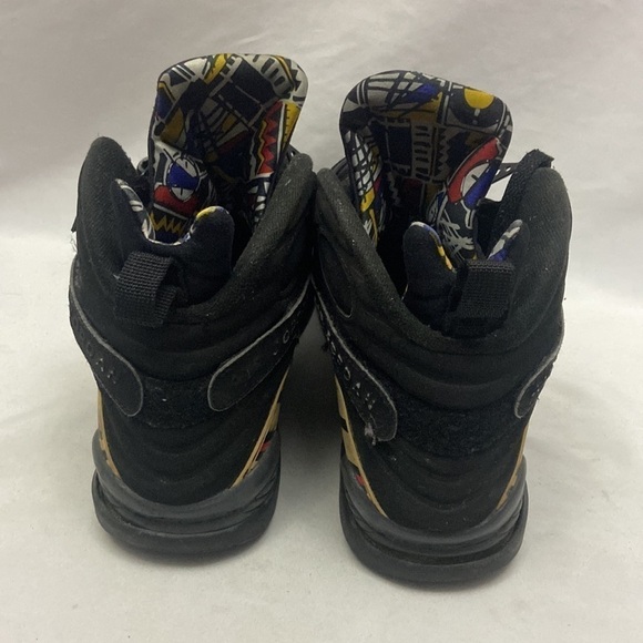 Nike Air Jordan Retro Playoff 8 Black Red Size 10 2007 Release - Picture 6 of 13